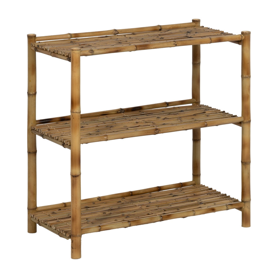 ESTANTERÍA NATURAL BAMBÚ DECORACIÓN 80 X 40 X 80 CM