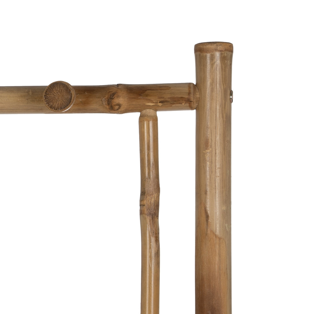 PERCHERO RECIBIDOR NATURAL BAMBÚ 70 X 32 X 175 CM