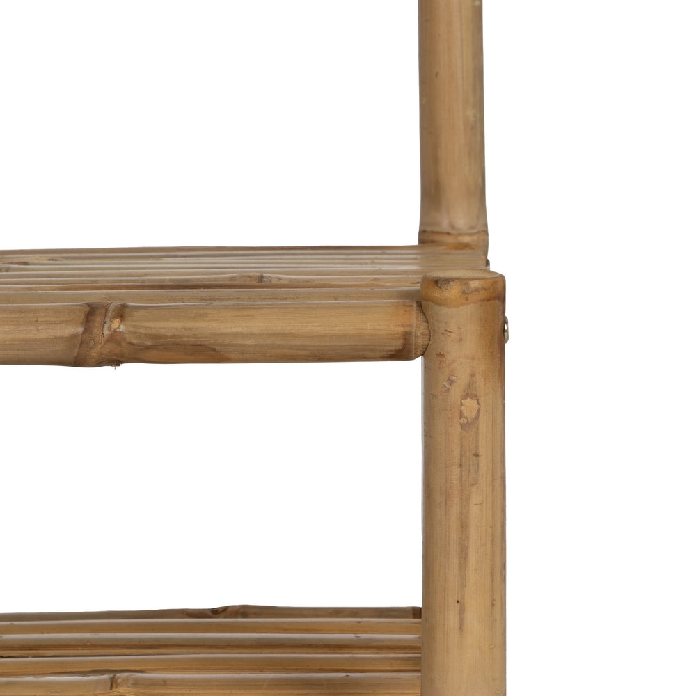 PERCHERO RECIBIDOR NATURAL BAMBÚ 70 X 32 X 175 CM