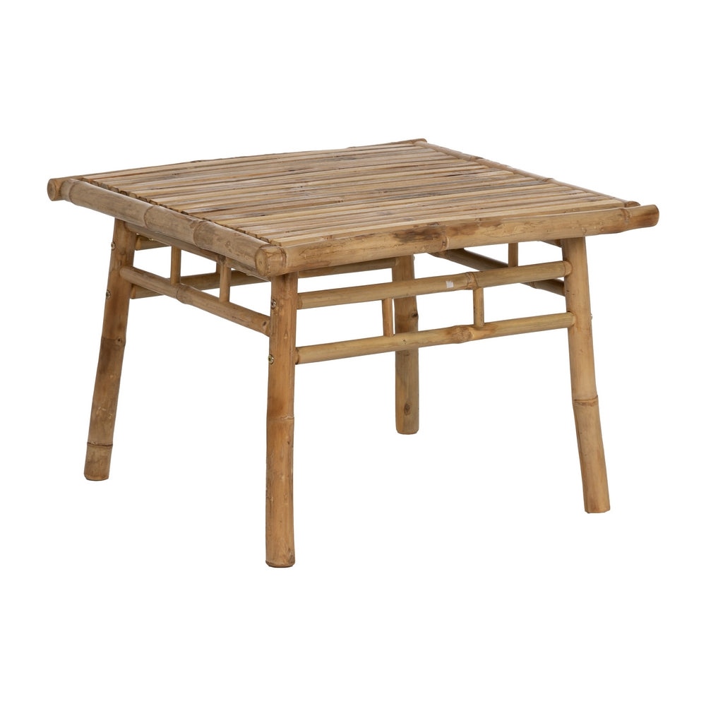 NATURAL BAMBOO COFFEE TABLE 65 X 65 X 46 CM
