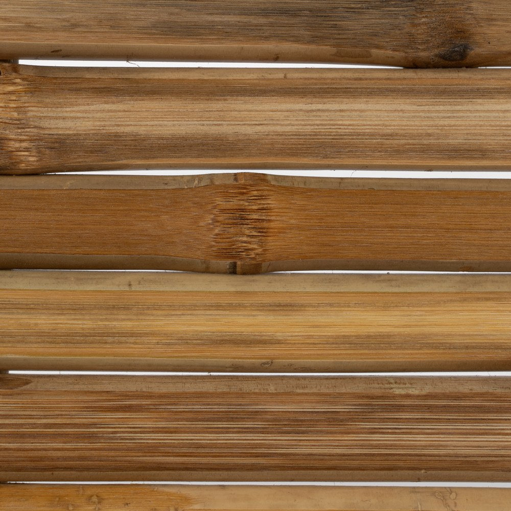 NATURAL BAMBOO COFFEE TABLE 65 X 65 X 46 CM
