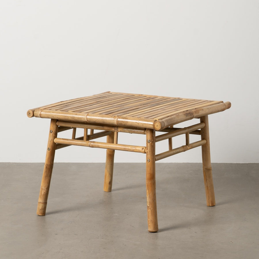MESA CENTRO NATURAL BAMBÚ 65 X 65 X 46 CM