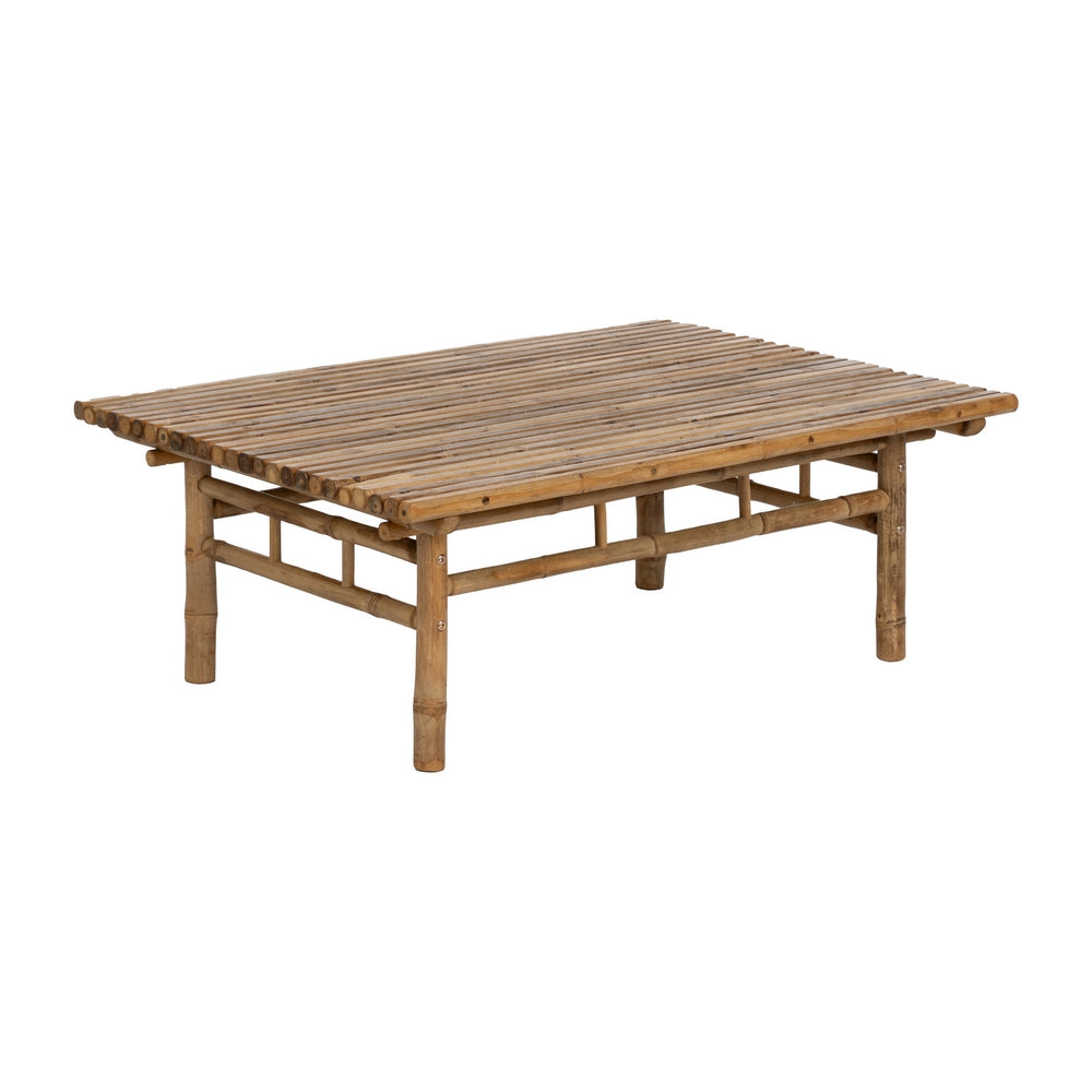 NATURAL BAMBOO COFFEE TABLE 100 X 70 X 36 CM