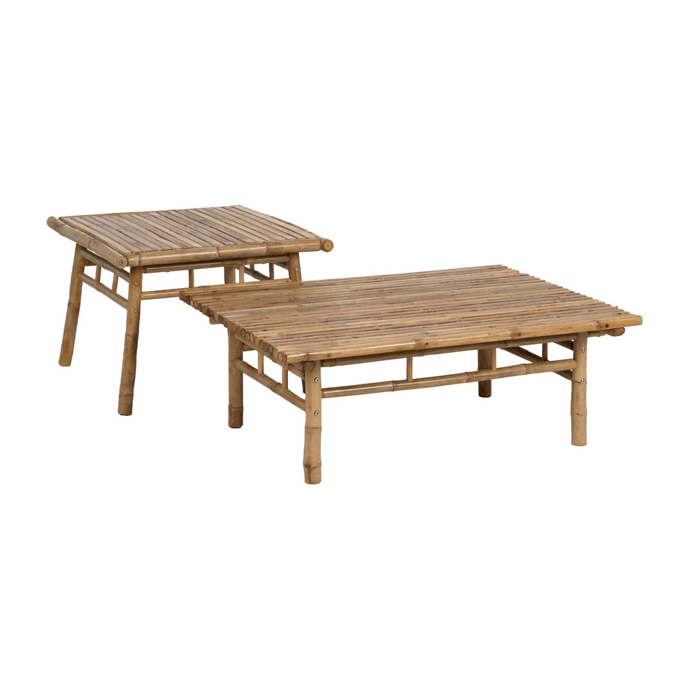 NATURAL BAMBOO COFFEE TABLE 100 X 70 X 36 CM