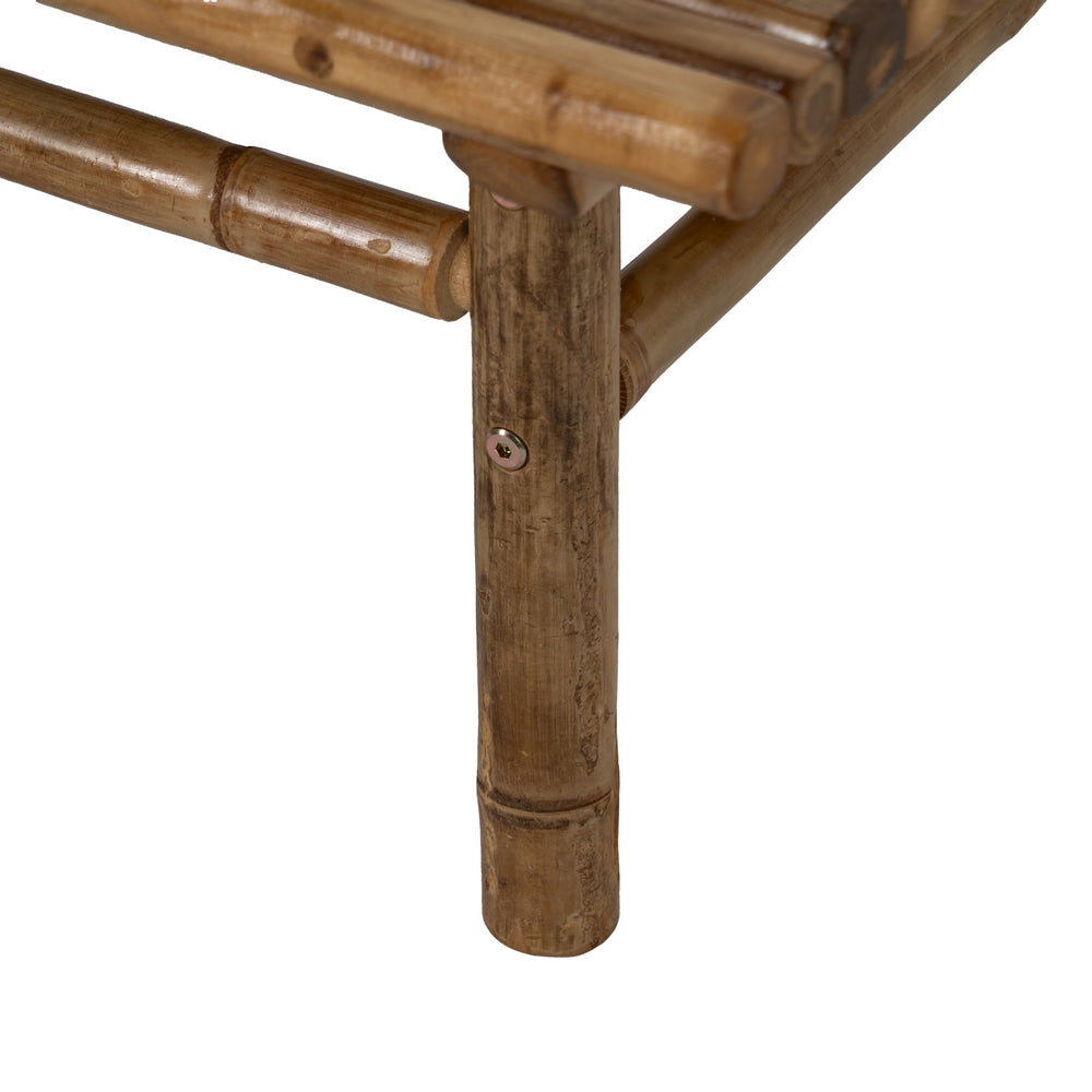 NATURAL BAMBOO COFFEE TABLE 100 X 70 X 36 CM