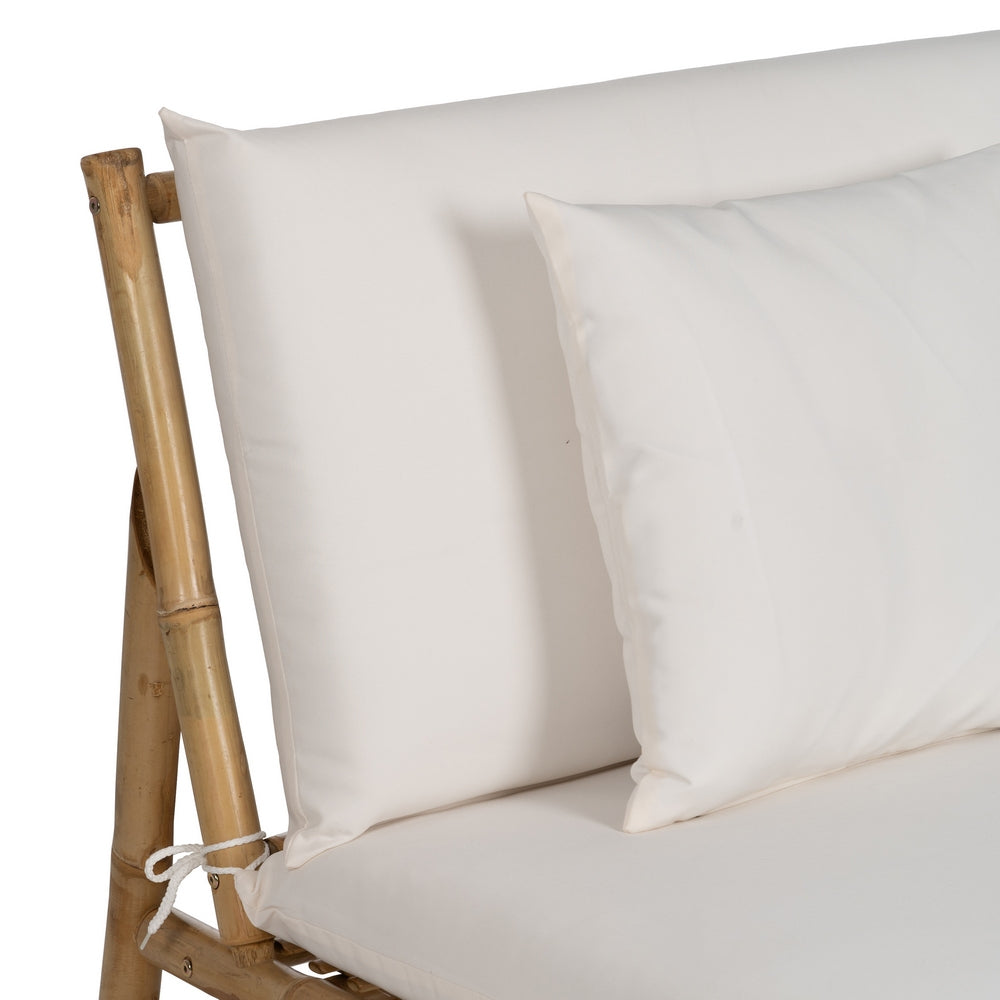 SOF� 2 PLAZAS NATURAL BAMB� 135 X 86 X 81 CM
