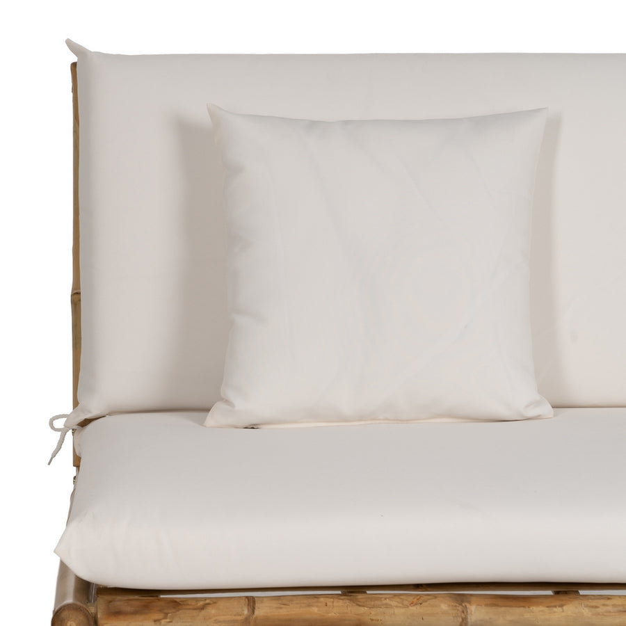 SOFÁ 2 PLAZAS NATURAL BAMBÚ 135 X 86 X 81 CM