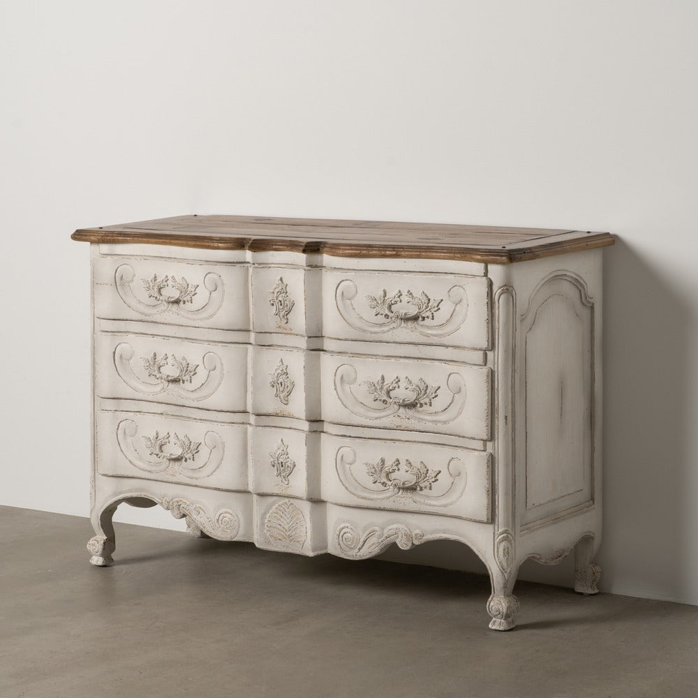 CÓMODA MADERA MINDI DORMITORIO 130 X 45 X 85 CM