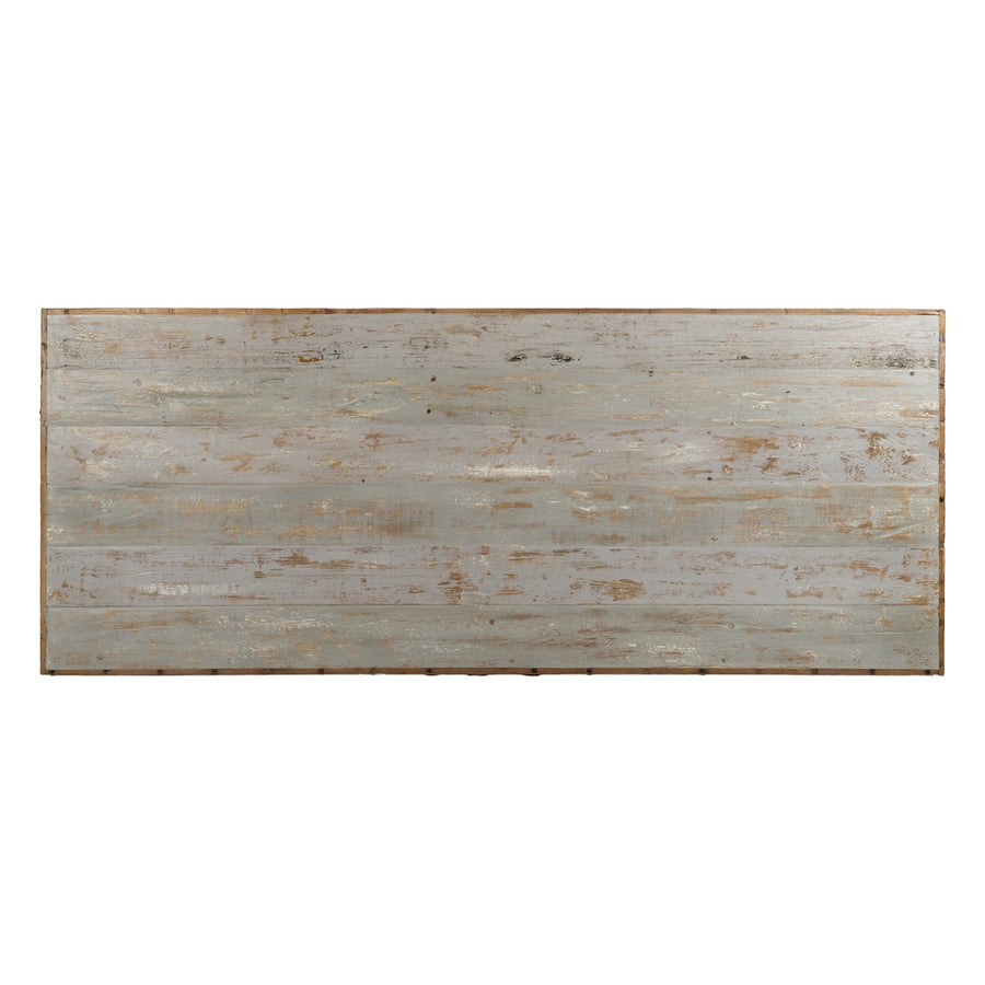 MESA COMEDOR MADERA SALÓN 220 X 90 X 76 CM