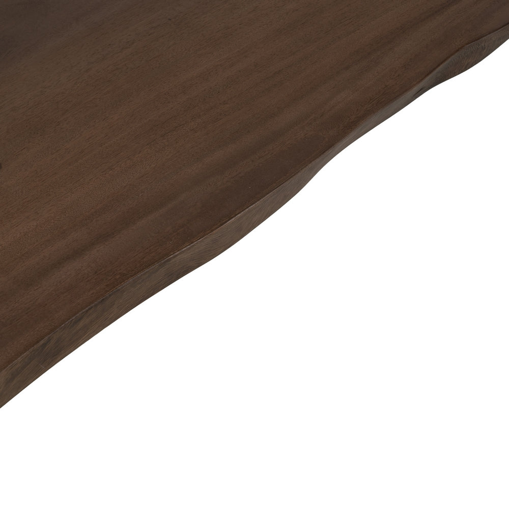 WOOD-METAL DINING TABLE FOR LIVING ROOM 240 X 90 X 77 CM