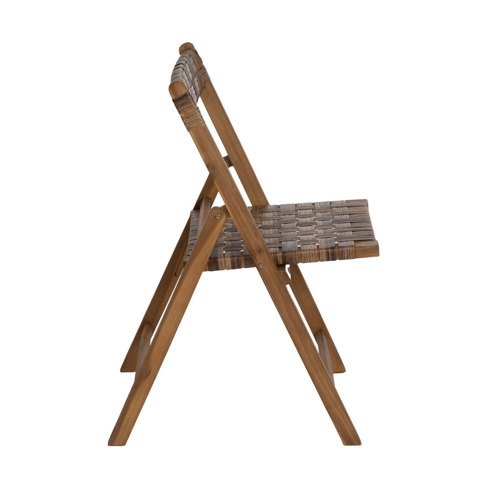 SILLA PLEGABLE NATURAL MADERA CONTRACT 51 X 60 X 80,50 CM