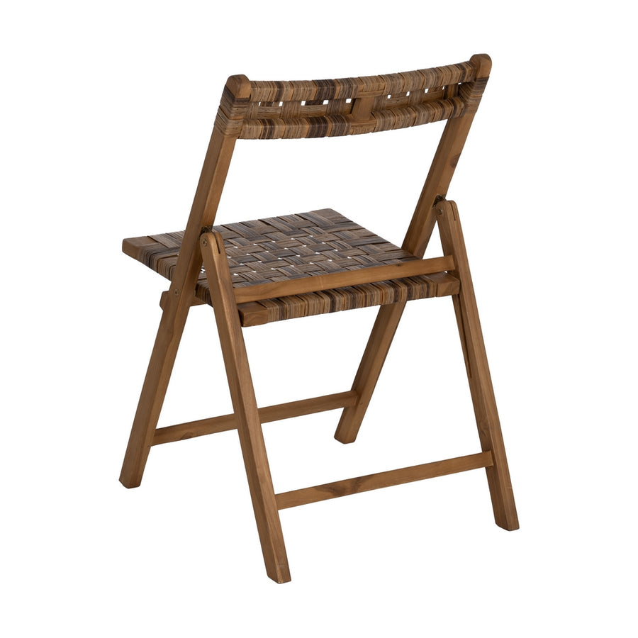 SILLA PLEGABLE NATURAL MADERA CONTRACT 51 X 60 X 80,50 CM