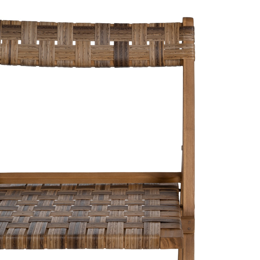 SILLA PLEGABLE NATURAL MADERA CONTRACT 51 X 60 X 80,50 CM