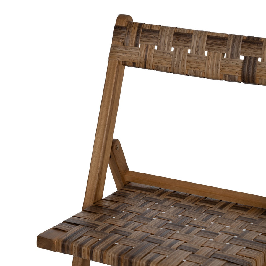 SILLA PLEGABLE NATURAL MADERA CONTRACT 51 X 60 X 80,50 CM