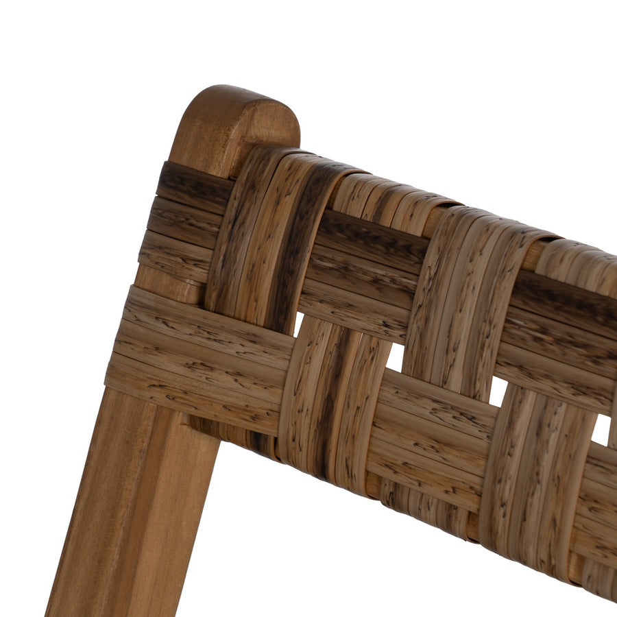 SILLA PLEGABLE NATURAL MADERA CONTRACT 51 X 60 X 80,50 CM