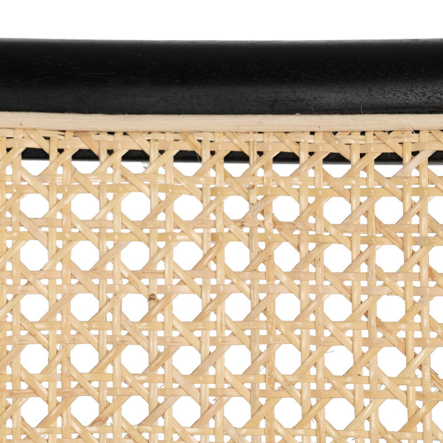 SILLA NATURAL-NEGRO MADERA CONTRACT 55 X 53 X 79,50 CM