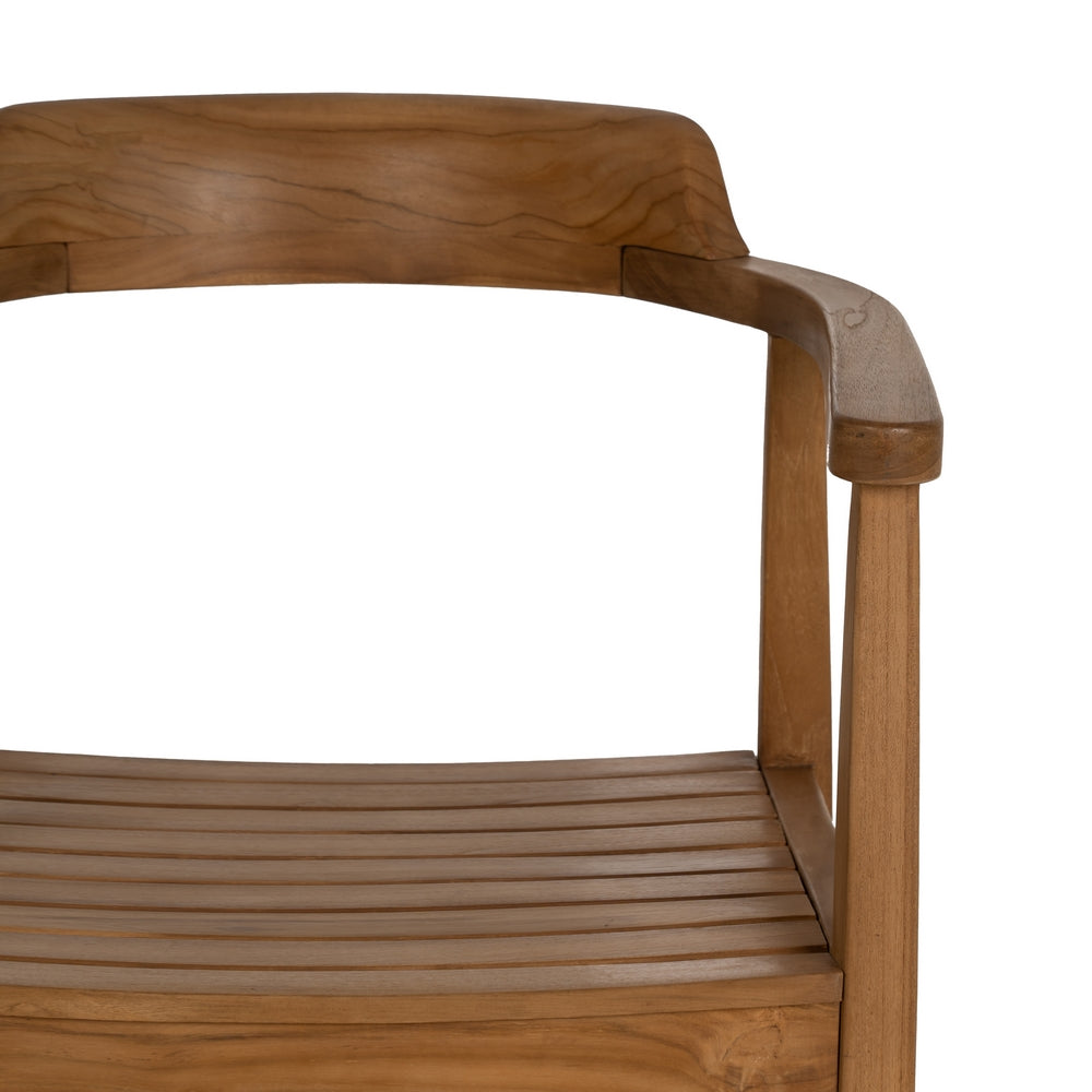 SILLA NATURAL MADERA 58,50 X 59 X 76 CM