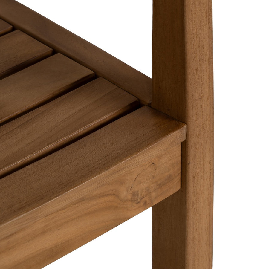 SILLA NATURAL MADERA 58,50 X 59 X 76 CM
