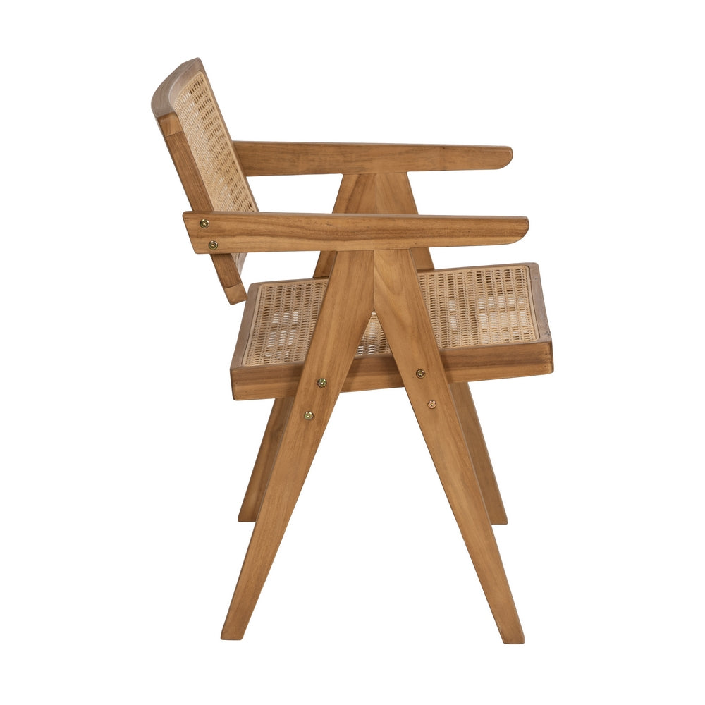 SILLA NATURAL MADERA 56 X 59 X 76 CM
