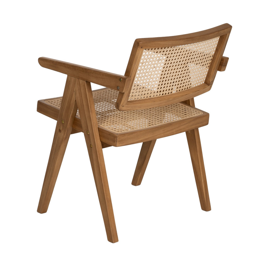 SILLA NATURAL MADERA 56 X 59 X 76 CM