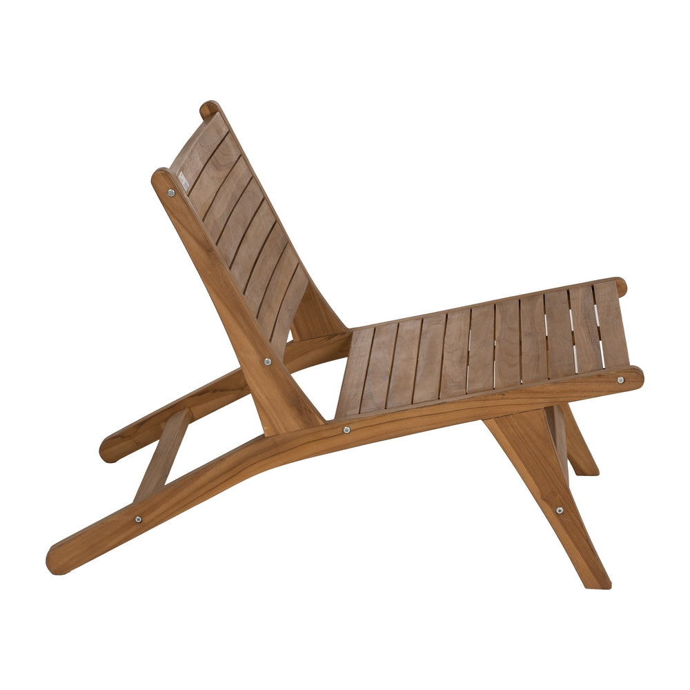 BUTACA NATURAL MADERA 60 X 93 X 63 CM