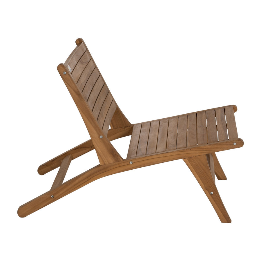 BUTACA NATURAL MADERA 60 X 93 X 63 CM
