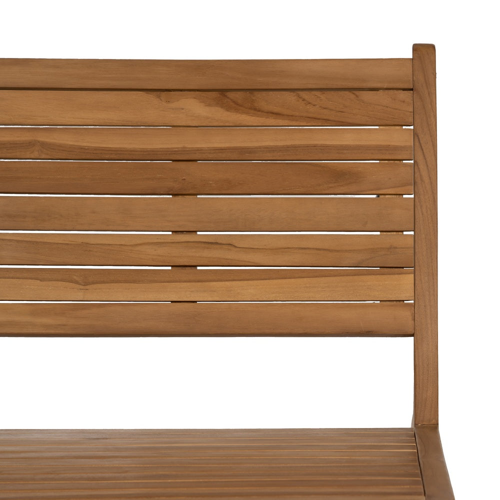BUTACA NATURAL MADERA 60 X 93 X 63 CM
