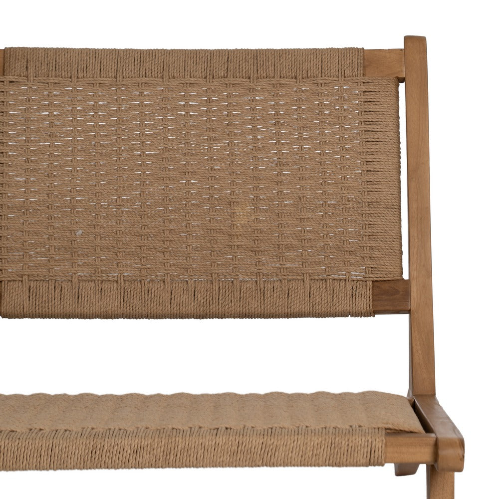 BUTACA NATURAL MADERA 60 X 93 X 64 CM