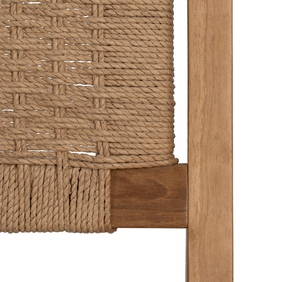 BUTACA NATURAL MADERA 60 X 93 X 64 CM