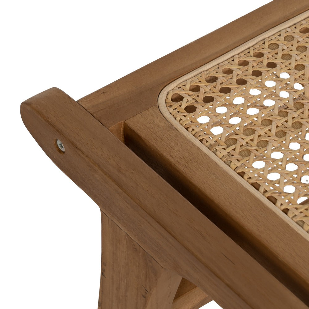 REPOSAPIÉS NATURAL MADERA 60,50 X 45 X 35,50 CM