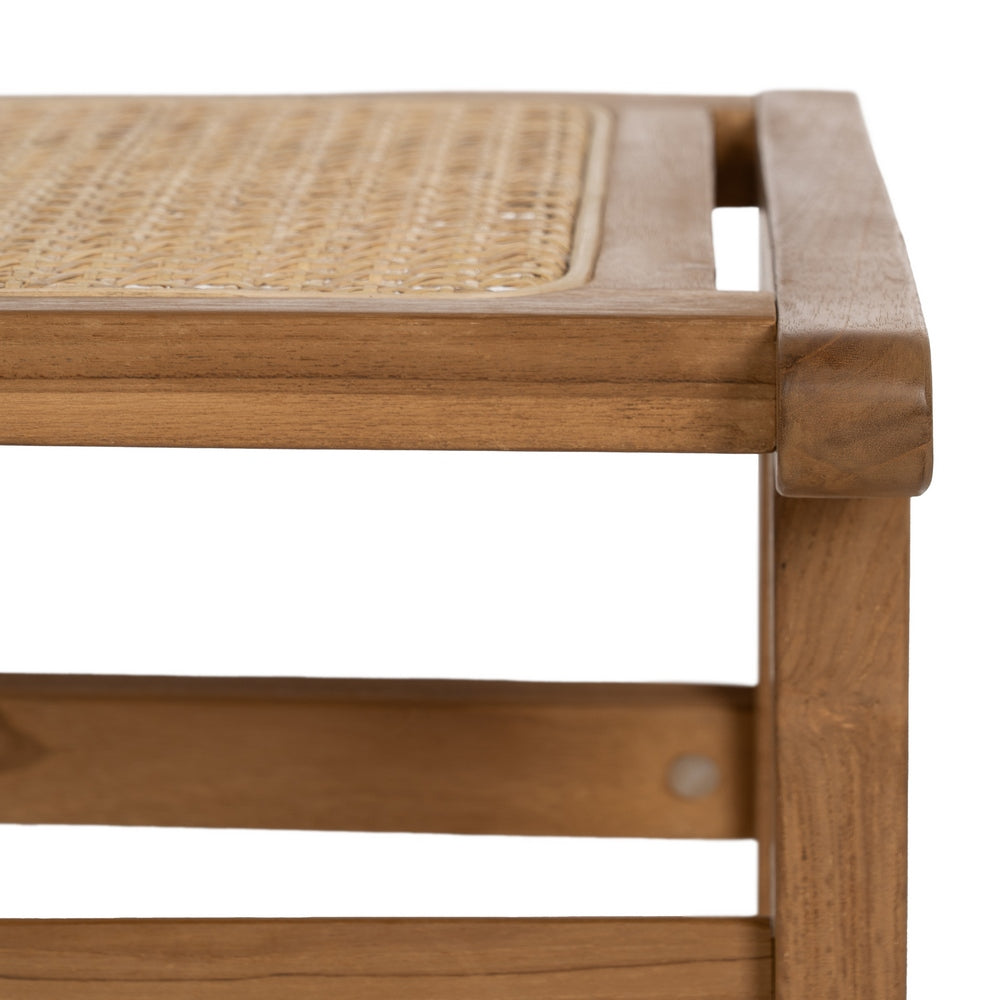 REPOSAPIÉS NATURAL MADERA 60,50 X 45 X 35,50 CM