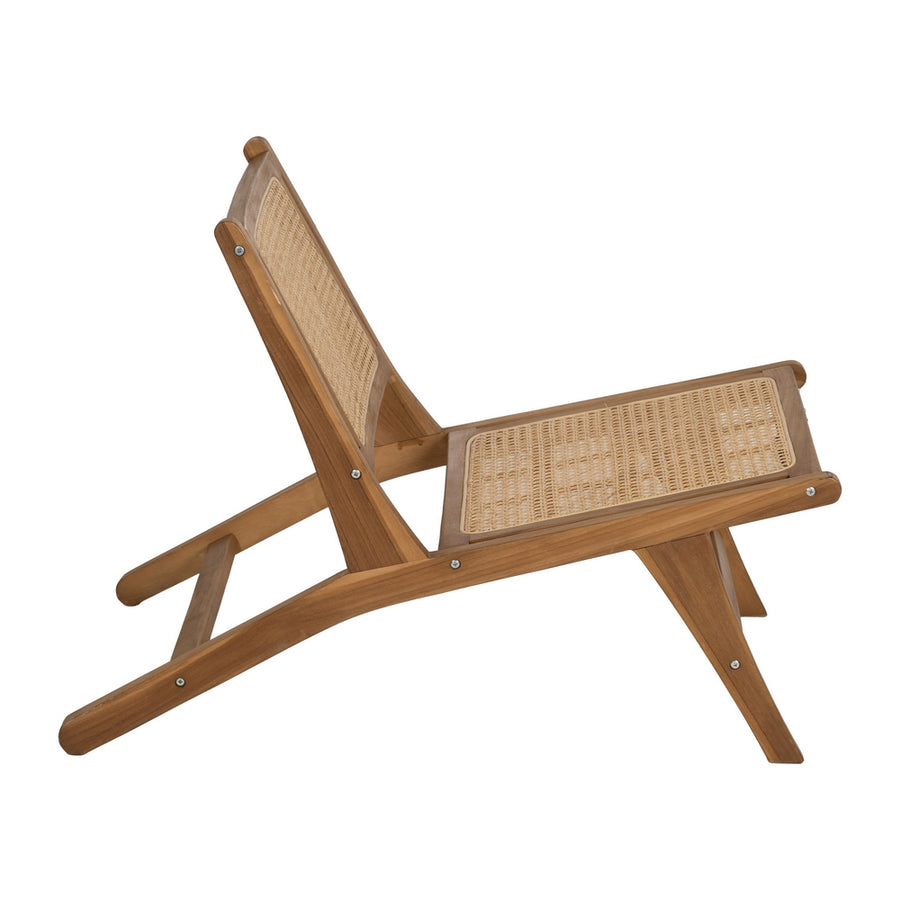 BUTACA NATURAL MADERA 60 X 93 X 63,50 CM