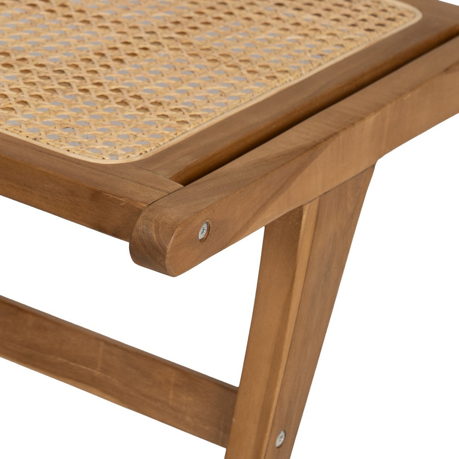 BUTACA NATURAL MADERA 60 X 93 X 63,50 CM