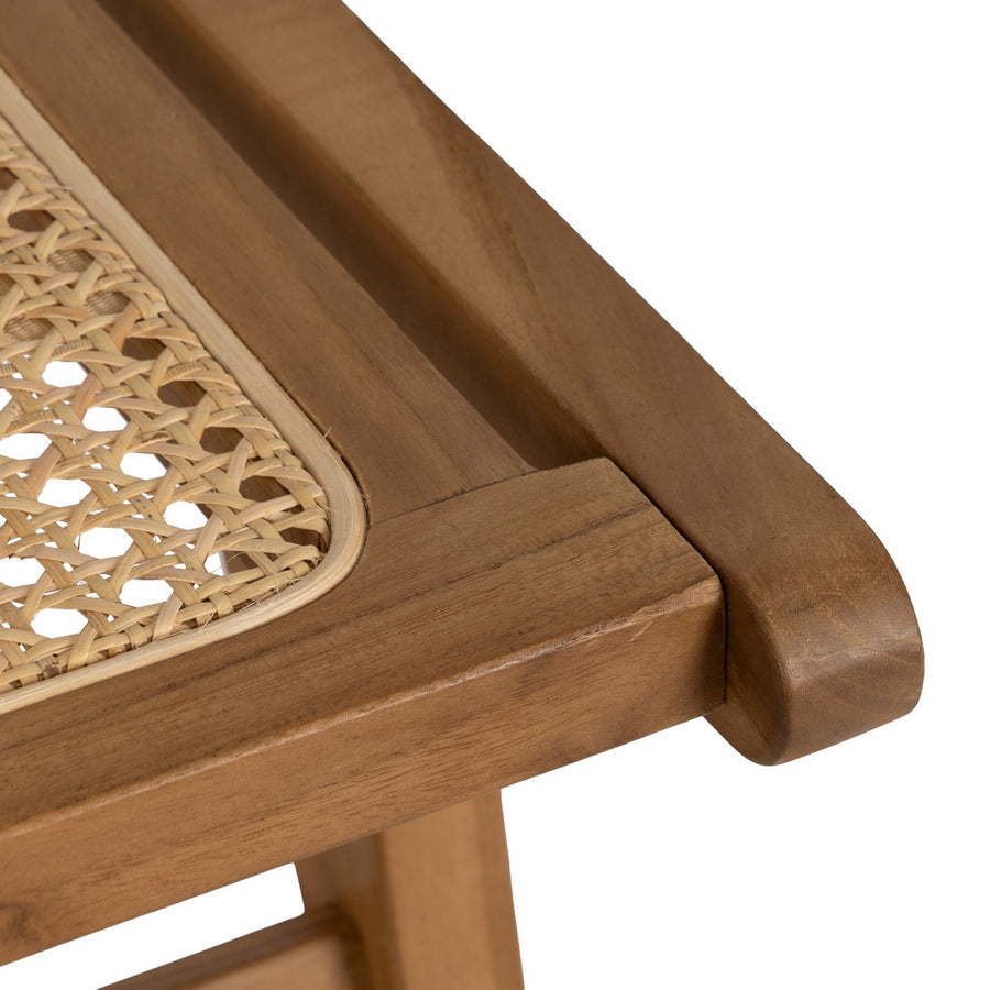 BUTACA NATURAL MADERA 60 X 93 X 63,50 CM