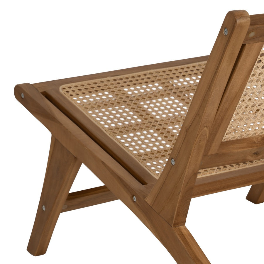 BUTACA NATURAL MADERA 60 X 93 X 63,50 CM