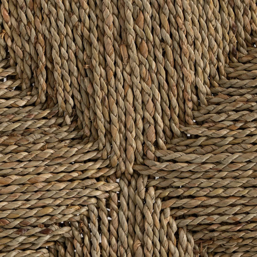 TABURETE NATURAL MADERA 49 X 35 X 45 CM