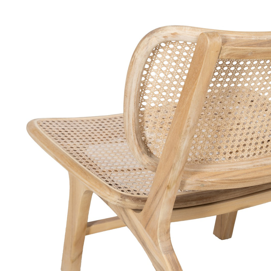SILLÓN NATURAL RATÁN/MADERA SALÓN 84 X 58 X 74 CM