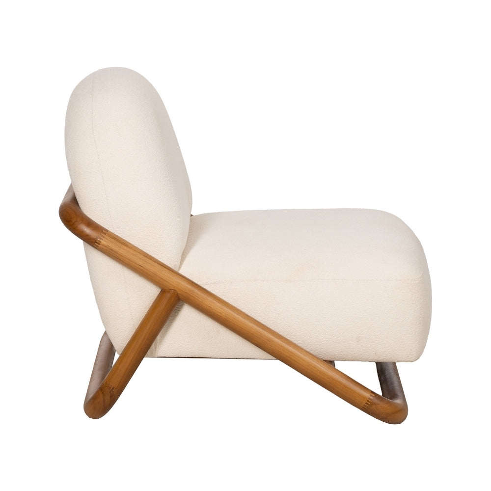 SILLÓN NATURAL TEJIDO-MADERA SALÓN 75 X 85 X 79 CM