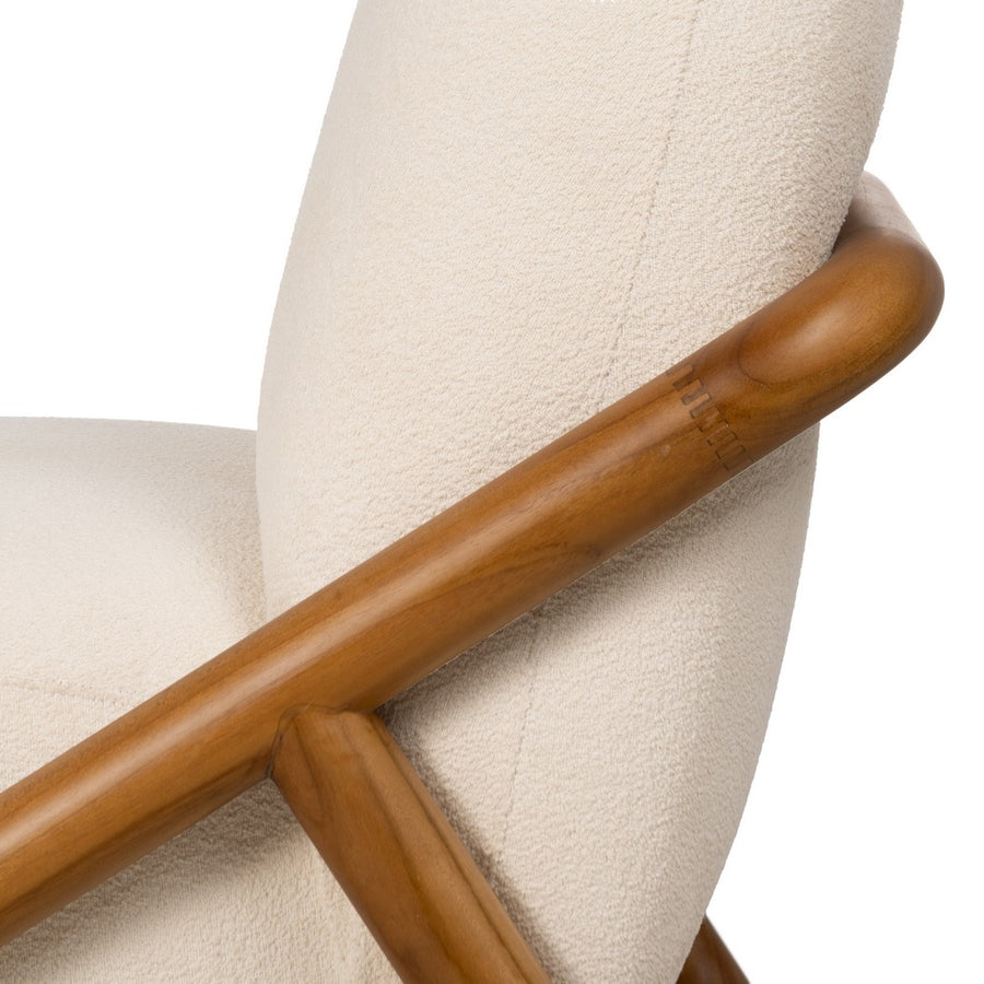 SILLÓN NATURAL TEJIDO-MADERA SALÓN 75 X 85 X 79 CM