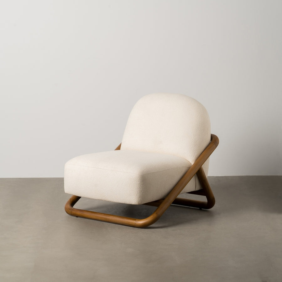 SILLÓN NATURAL TEJIDO-MADERA SALÓN 75 X 85 X 79 CM