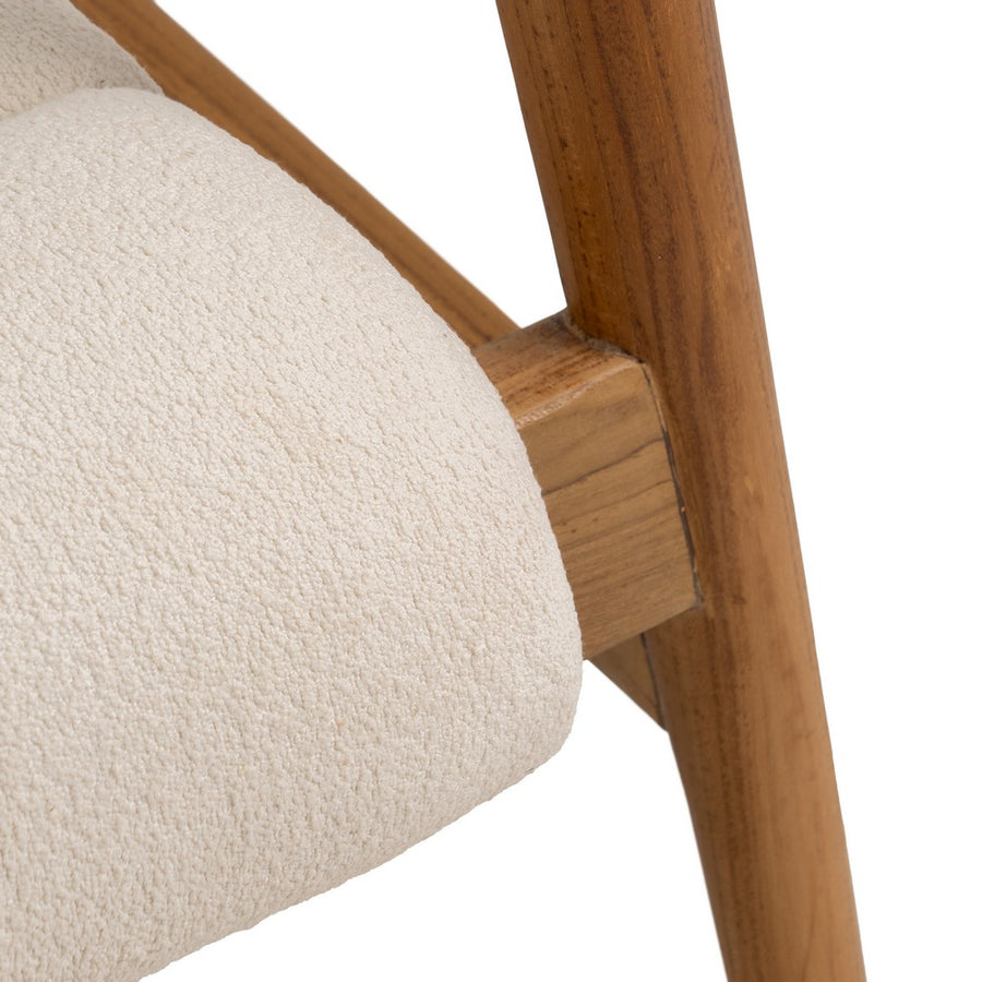 SILLÓN NATURAL TEJIDO-MADERA SALÓN 79 X 56 X 76 CM