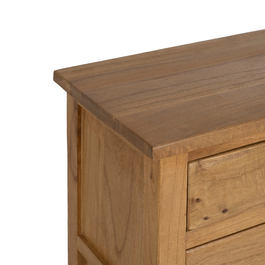 CONSOLA NATURAL MADERA MINDI ENTRADA 130 X 35 X 85 CM