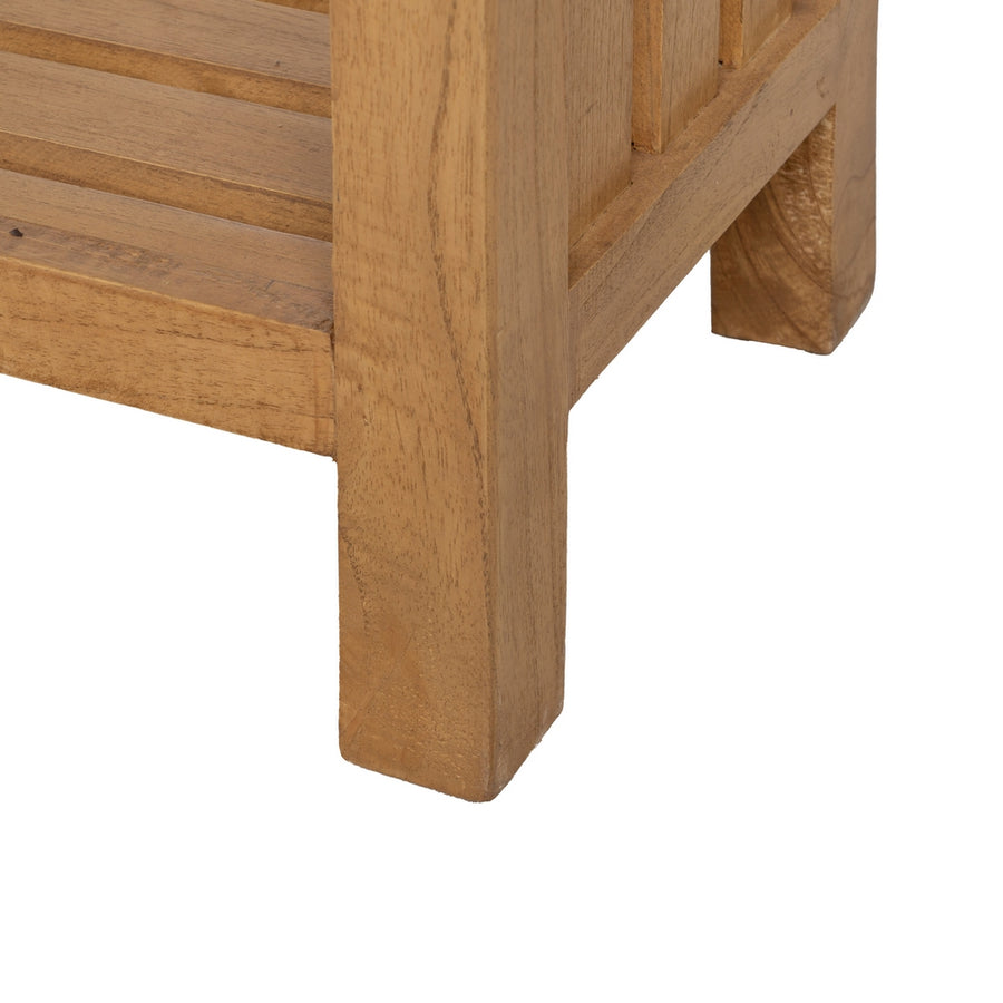CONSOLA NATURAL MADERA MINDI ENTRADA 130 X 35 X 85 CM