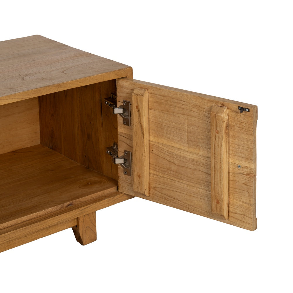 MUEBLE TV NATURAL MADERA MINDI SALÓN 120 X 40 X 45 CM