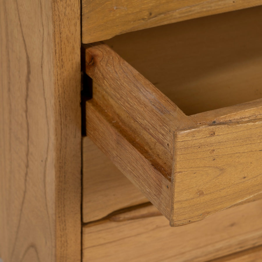 MUEBLE TV NATURAL MADERA MINDI SALÓN 120 X 40 X 45 CM