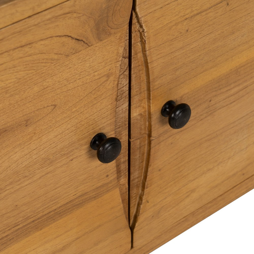 MUEBLE TV NATURAL MADERA MINDI SALÓN 120 X 40 X 45 CM