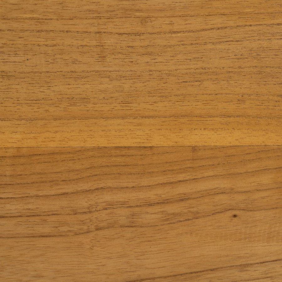 NATURAL MINDI WOOD TV CABINET LIVING ROOM 120 X 40 X 45 CM