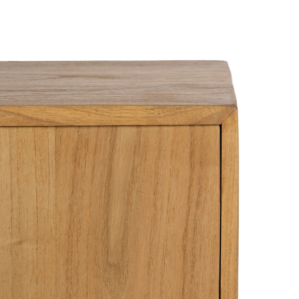 APARADOR NATURAL MADERA MINDI SALÓN 130 X 40 X 80 CM