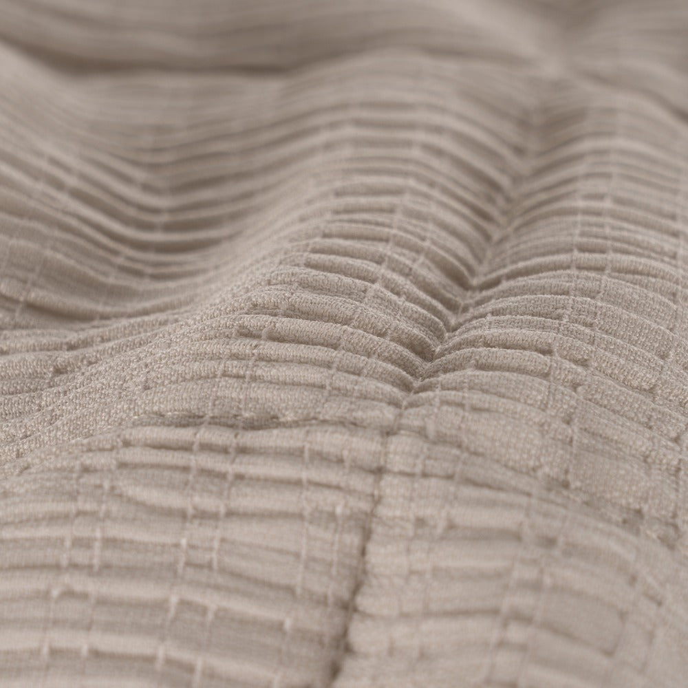 COLCHA BEIGE POLIESTER DORMITORIO 230 X 280 CM