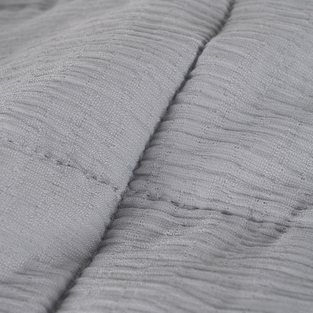 COLCHA GRIS POLIESTER DORMITORIO 230 X 280 CM
